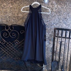 Lulus backless black dress